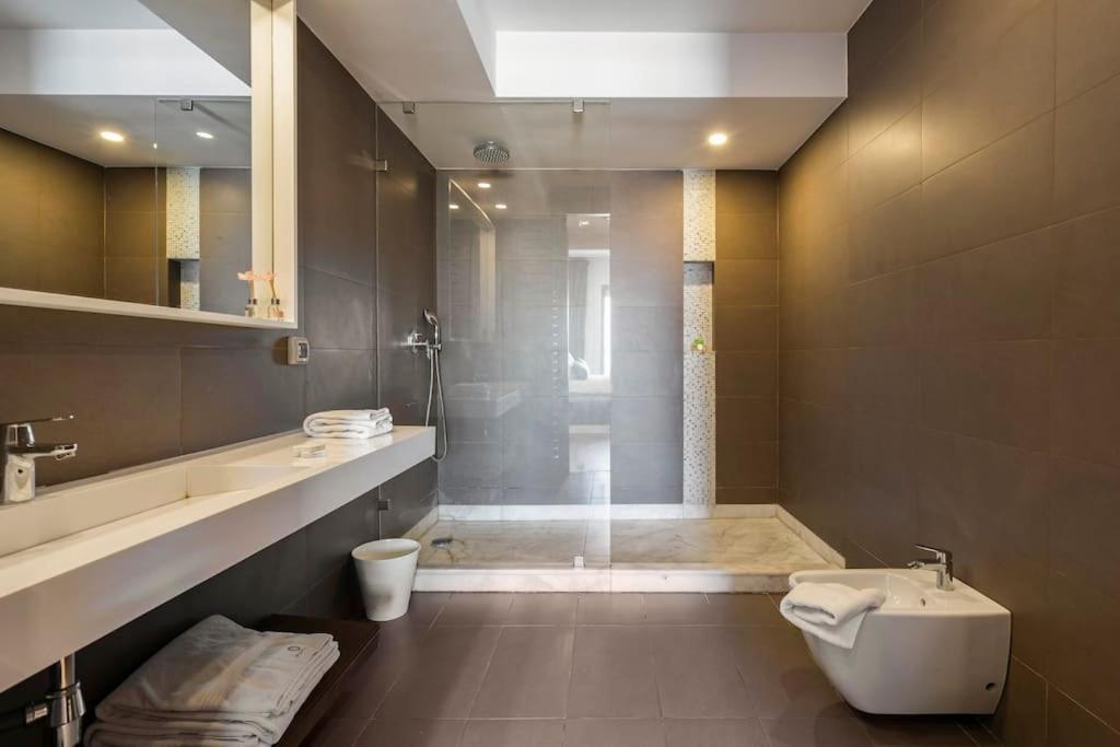 Sublime Appart Sur La Corniche , Luxueux Et Vue Sur Mer Casa Blanca Exterior foto